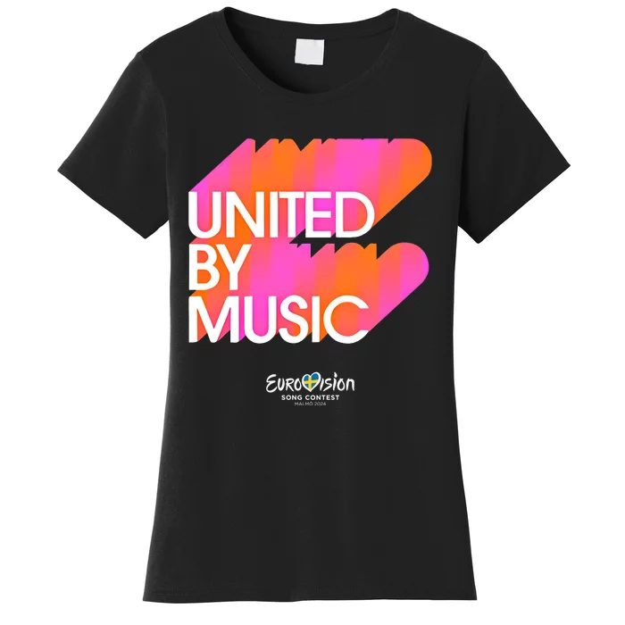 Eurovision Song Eurovision 2024 United By Music Women's T-Shirt