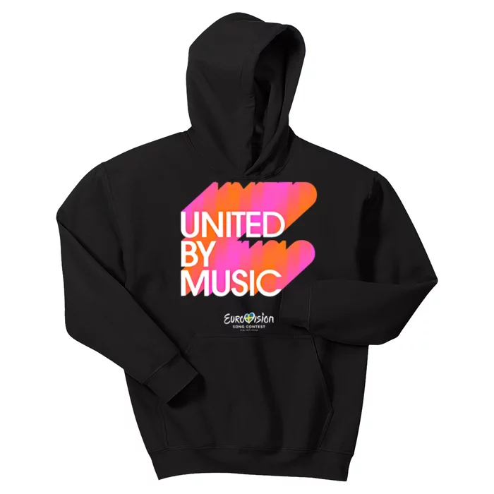 Eurovision Song Eurovision 2024 United By Music Kids Hoodie