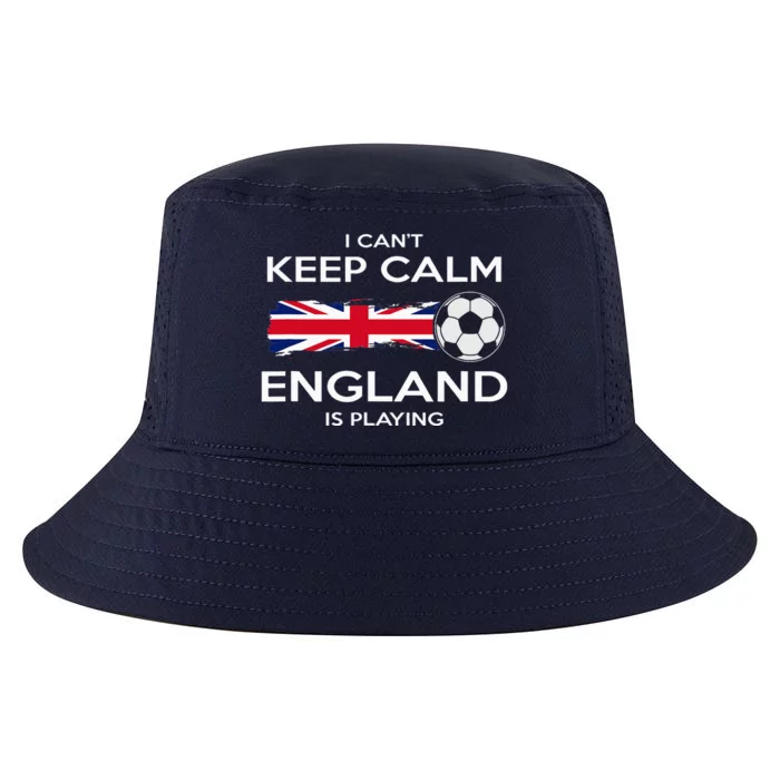 England Soccer English Player Flag Ball Cool Comfort Performance Bucket Hat