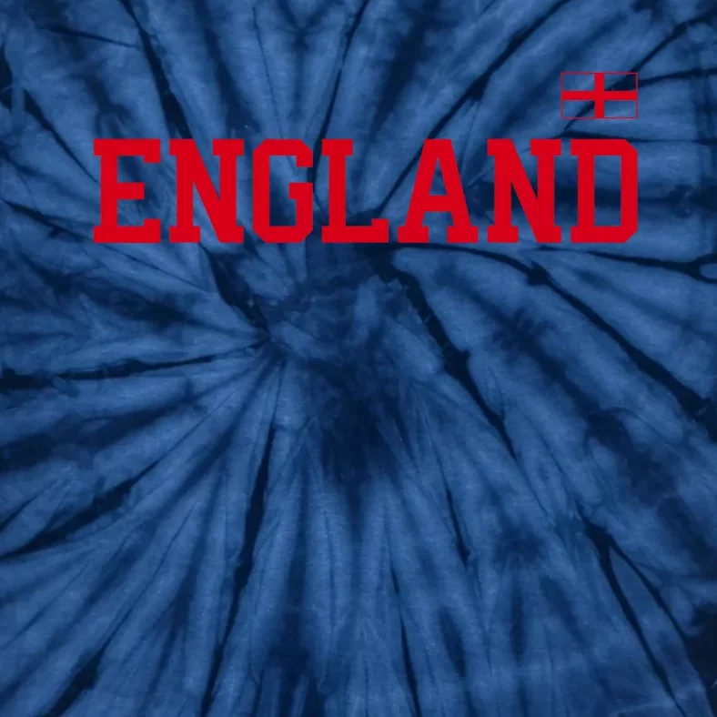 English Soccer English Flag Tie-Dye T-Shirt