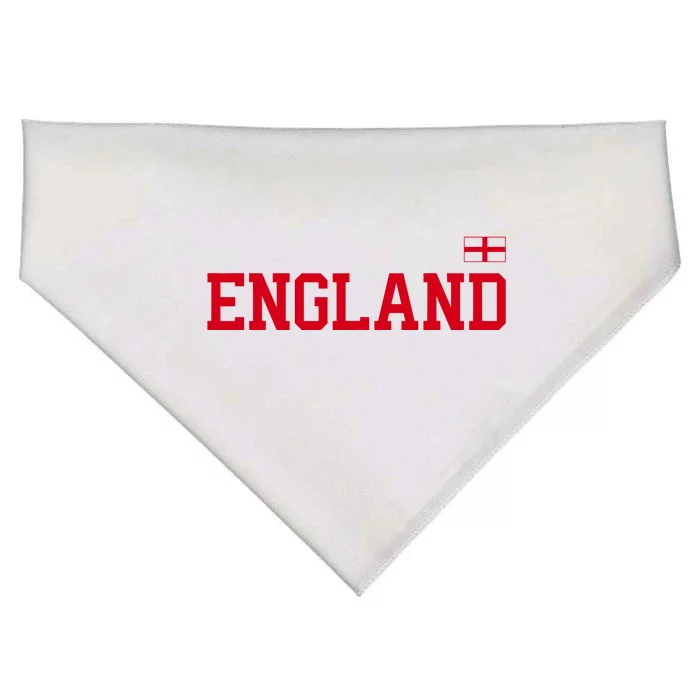 English Soccer English Flag USA-Made Doggie Bandana