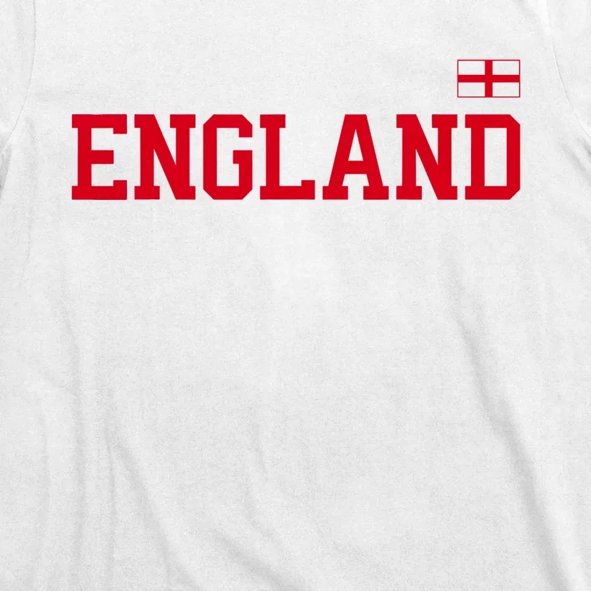 English Soccer English Flag T-Shirt