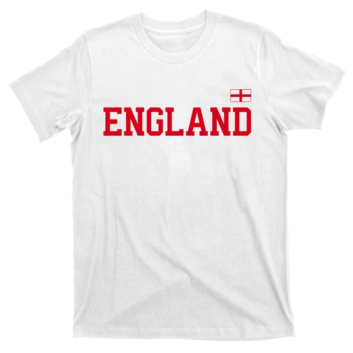 English Soccer English Flag T-Shirt