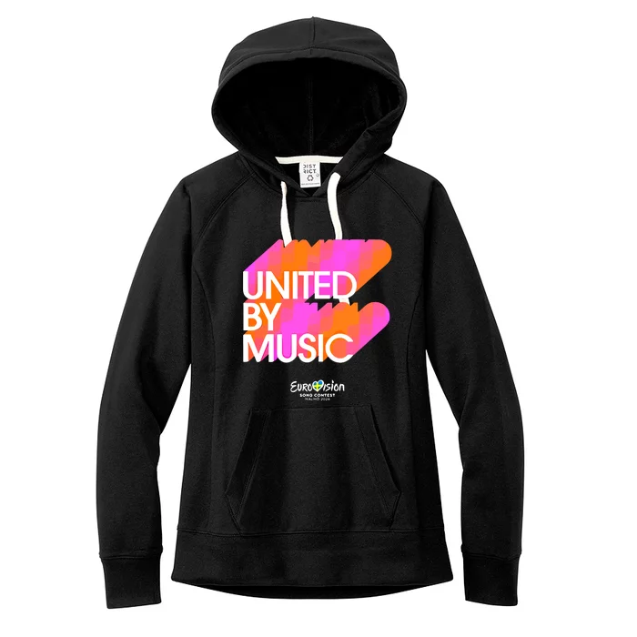 Eurovision Song Eurovision 2024 United By Music Women's Fleece Hoodie