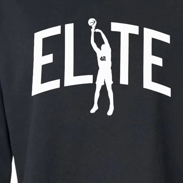 Elite Shooter Cropped Pullover Crew