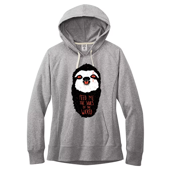 Evil Sloth Women's Fleece Hoodie