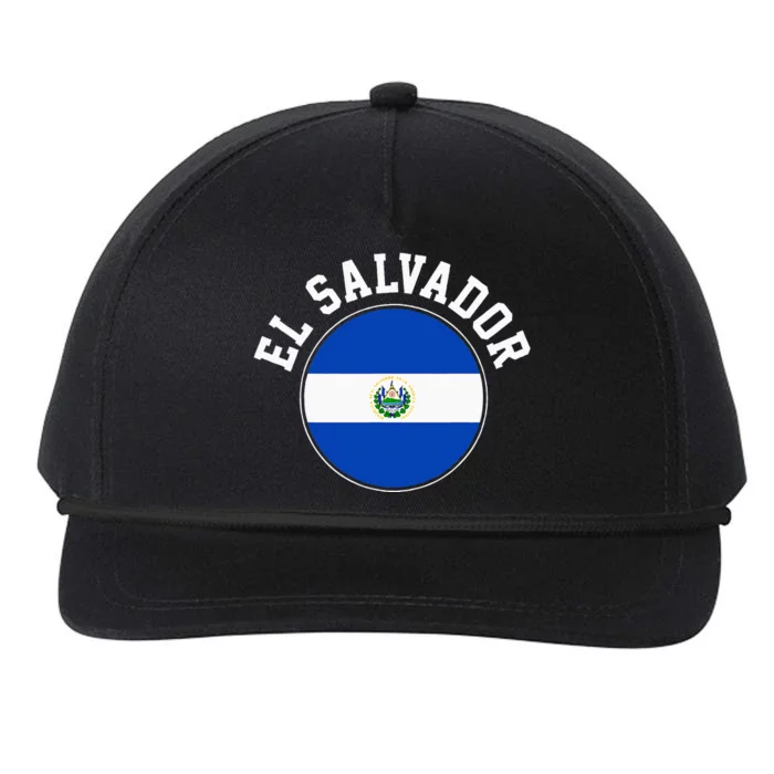 El Salvador Snapback Five-Panel Rope Hat