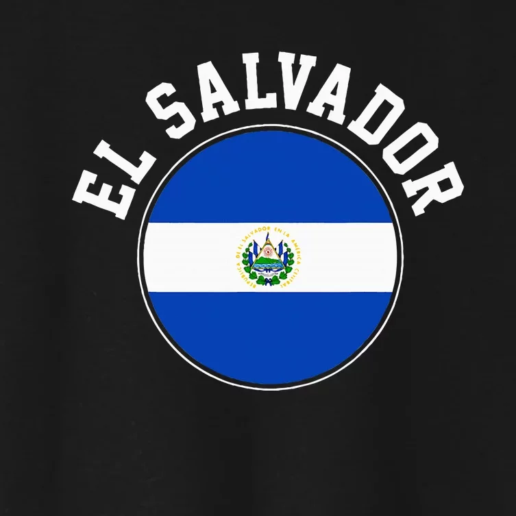 El Salvador Women's Crop Top Tee