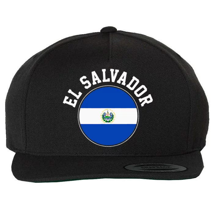 El Salvador Wool Snapback Cap