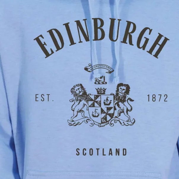 Edinburgh Scotland Unisex Surf Hoodie