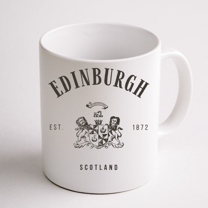 Edinburgh Scotland Front & Back Coffee Mug