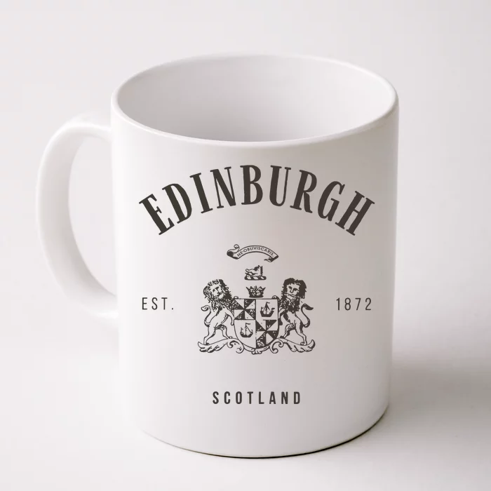 Edinburgh Scotland Front & Back Coffee Mug