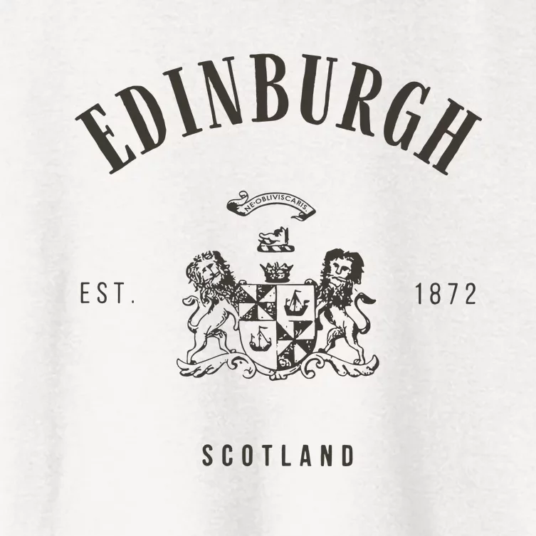 Edinburgh Scotland Women's Crop Top Tee