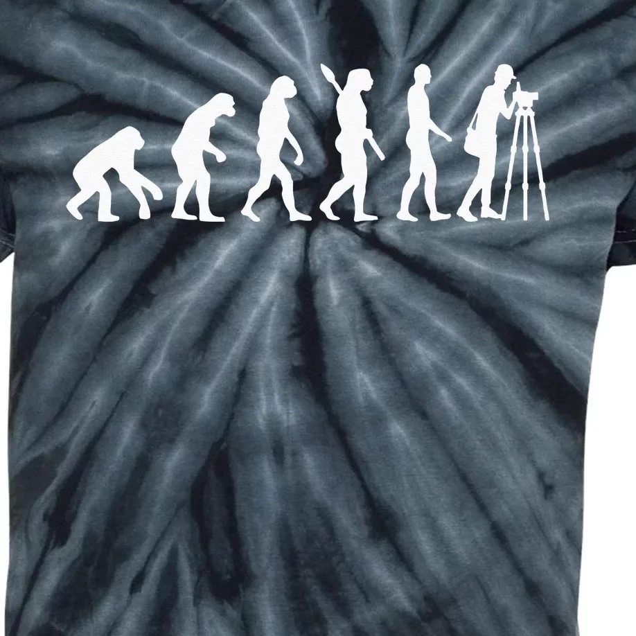 Evolution surveyor Kids Tie-Dye T-Shirt