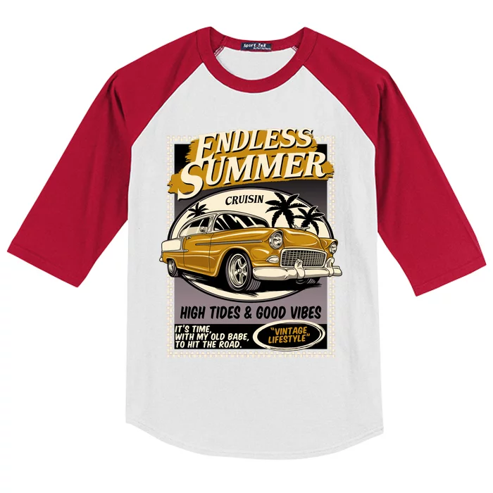 Endless Summer Kids Colorblock Raglan Jersey