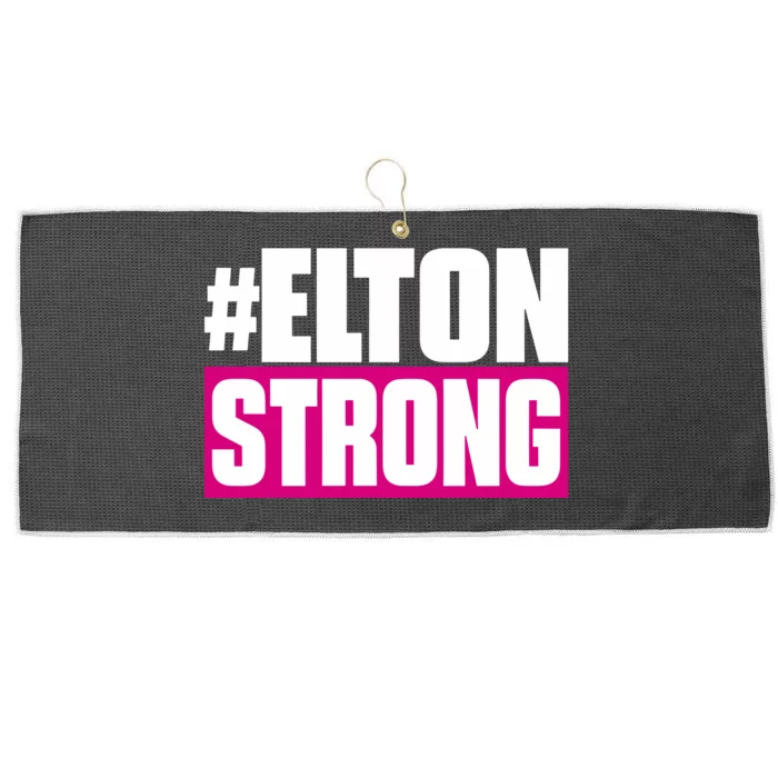 Elton Strong Large Microfiber Waffle Golf Towel