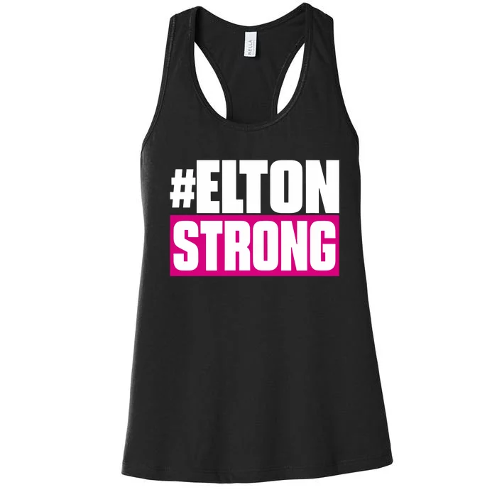 Elton Strong Women's Racerback Tank