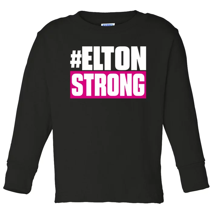 Elton Strong Toddler Long Sleeve Shirt