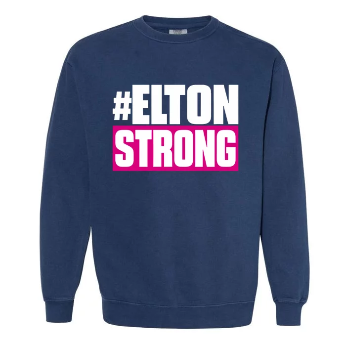 Elton Strong Garment-Dyed Sweatshirt