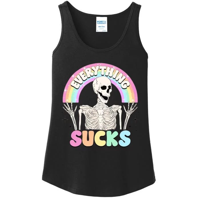 Everything Sucks Ladies Essential Tank