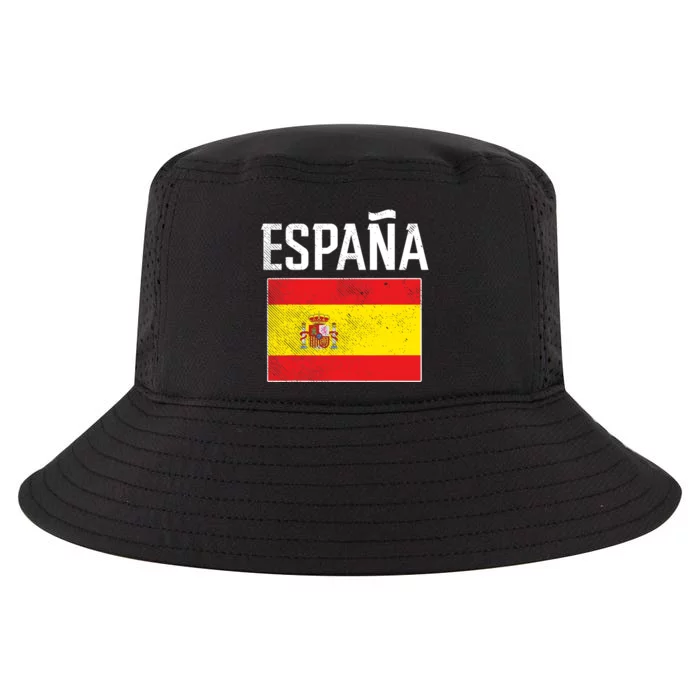 Espana Spain Flag Spanish Soccer Boys Cool Comfort Performance Bucket Hat