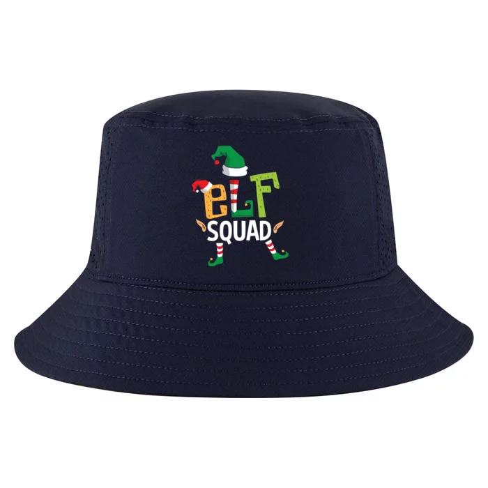 Elf Squad Funny Elves Family Christmas Matching Couple Xmas Great Gift Cool Comfort Performance Bucket Hat