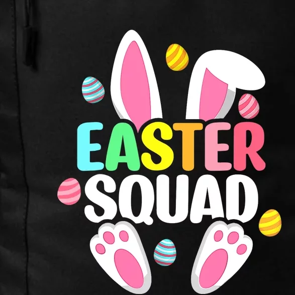 Easter Squad Family Matching Easter Day Bunny Egg Hunt Group Daily Commute Backpack