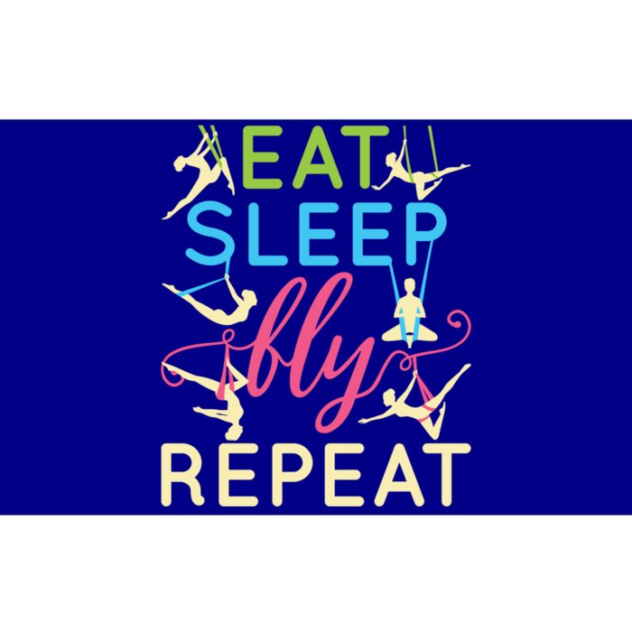 Eat Sleep Fly Repeat Cool Aerial Yoga Silks Gift Bumper Sticker