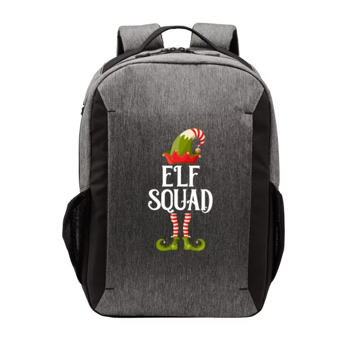 Elf Squad Festive Christmas Holiday Vector Backpack