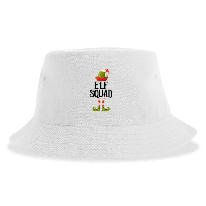 Elf Squad Festive Christmas Holiday Sustainable Bucket Hat