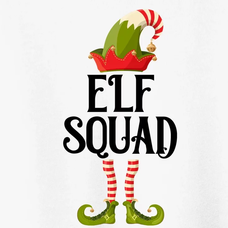 Elf Squad Festive Christmas Holiday Toddler T-Shirt