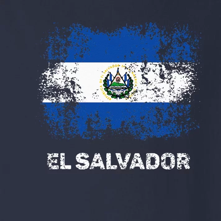 El Salvadoran Flag Patriotic El Salvador Flag Toddler Long Sleeve Shirt