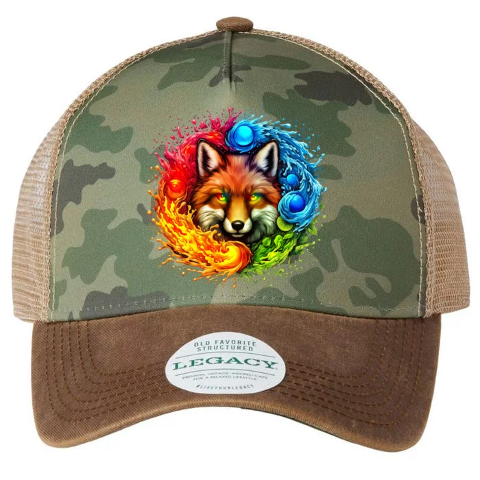 Elemental Seasons Fox Legacy Tie Dye Trucker Hat