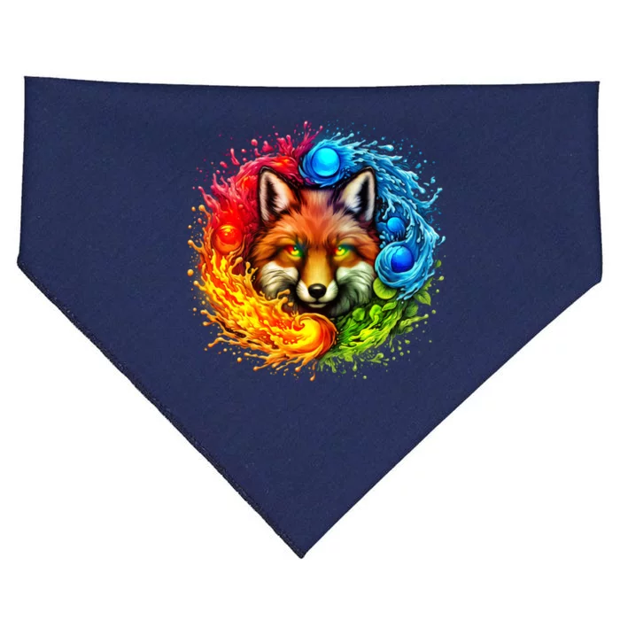 Elemental Seasons Fox USA-Made Doggie Bandana