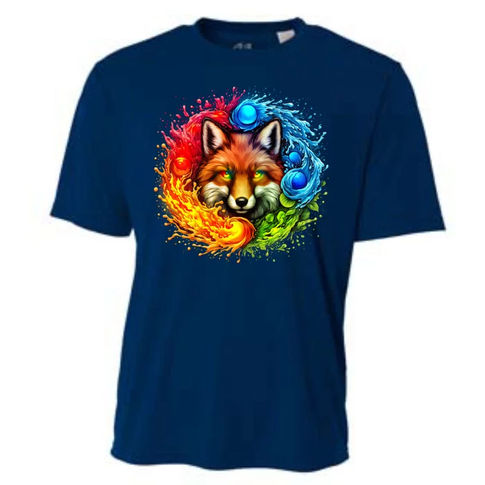 Elemental Seasons Fox Cooling Performance Crew T-Shirt