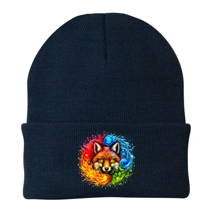 Elemental Seasons Fox Knit Cap Winter Beanie