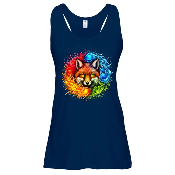 Elemental Seasons Fox Ladies Essential Flowy Tank