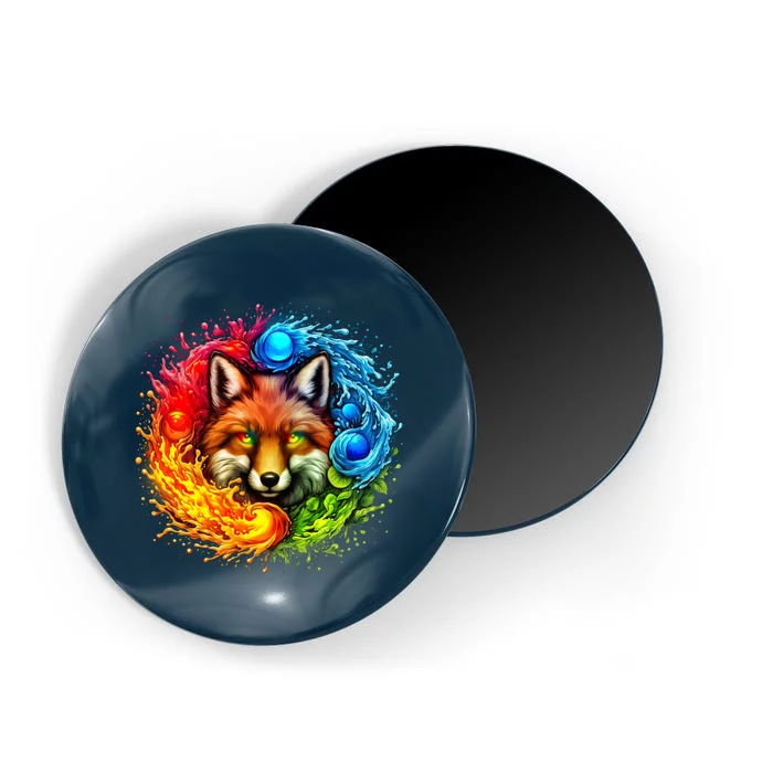 Elemental Seasons Fox Magnet