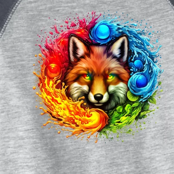 Elemental Seasons Fox Toddler Fine Jersey T-Shirt