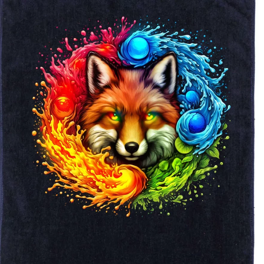 Elemental Seasons Fox Platinum Collection Golf Towel