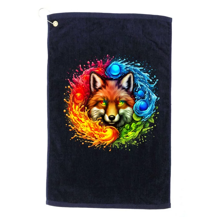 Elemental Seasons Fox Platinum Collection Golf Towel