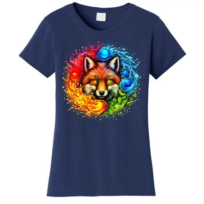 Elemental Seasons Fox Women's T-Shirt