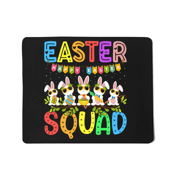 Easter Squad Family Matching Easter Day Bunny Egg Hunt Group Mousepad