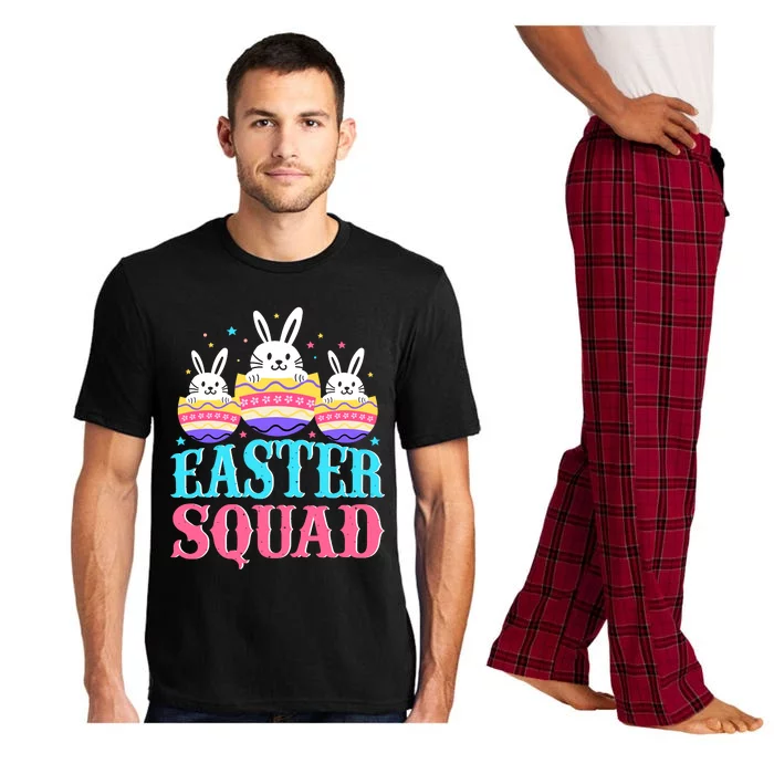 Easter Squad Family Matching Easter Day Bunny Egg Hunt Group Pajama Set