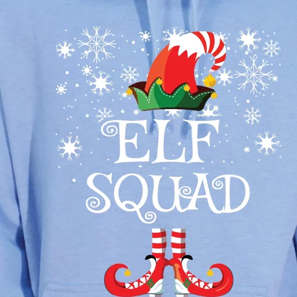 Elf Squad Funny Family Matching Christmas Unisex Surf Hoodie