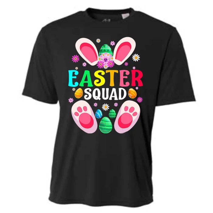 Easter Squad Family Matching Easter Day Bunny Egg Hunt Group Gift Cooling Performance Crew T-Shirt