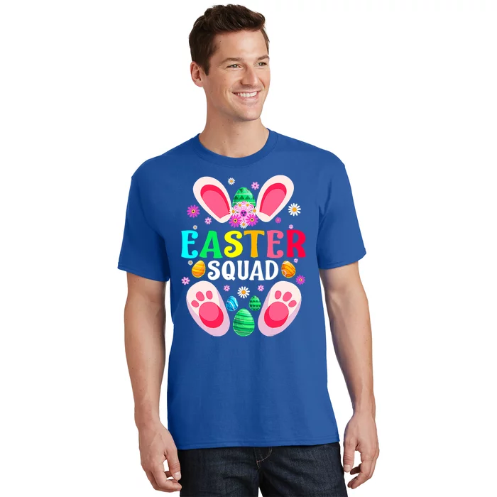 Easter Squad Family Matching Easter Day Bunny Egg Hunt Group Gift T-Shirt