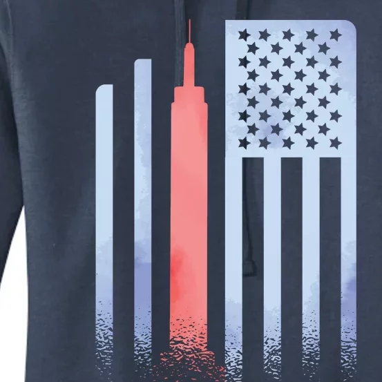 Empire State Flag Women's Pullover Hoodie