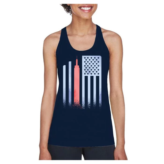 Empire State Flag Women's Racerback Tank