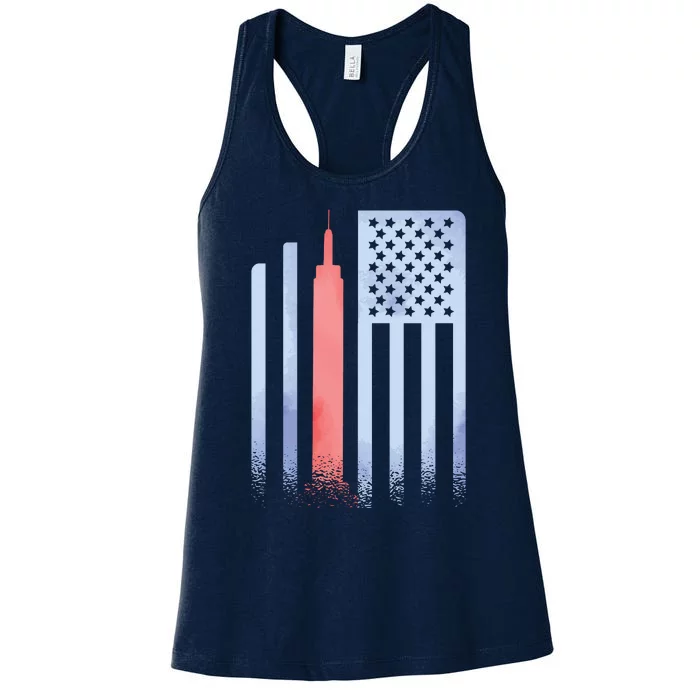 Empire State Flag Women's Racerback Tank